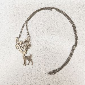 Vintage Deer (Spirit of Forest) Necklace